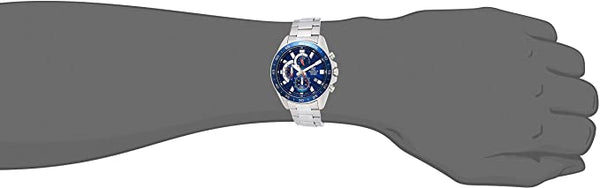Casio Edifice EFV - 550D - 2AVUDF 100 - meter water resistance Date display - For Men - Zamana.pk
