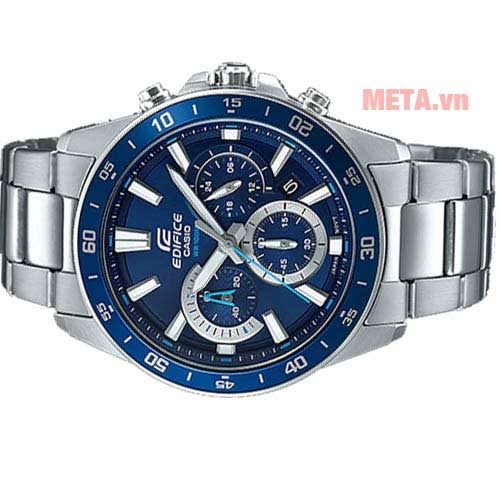 Casio Edifice EFV - 570D - 2AVUDF Analog Quartz Silver Stainless Steel Men's Watch - Zamana.pk