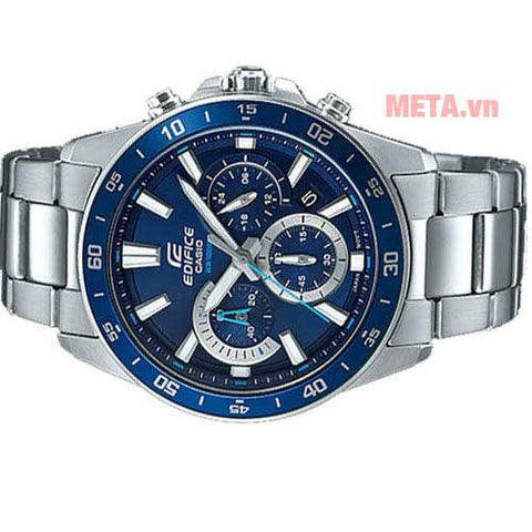 Casio Edifice EFV - 570D - 2AVUDF Analog Quartz Silver Stainless Steel Men's Watch - Zamana.pk