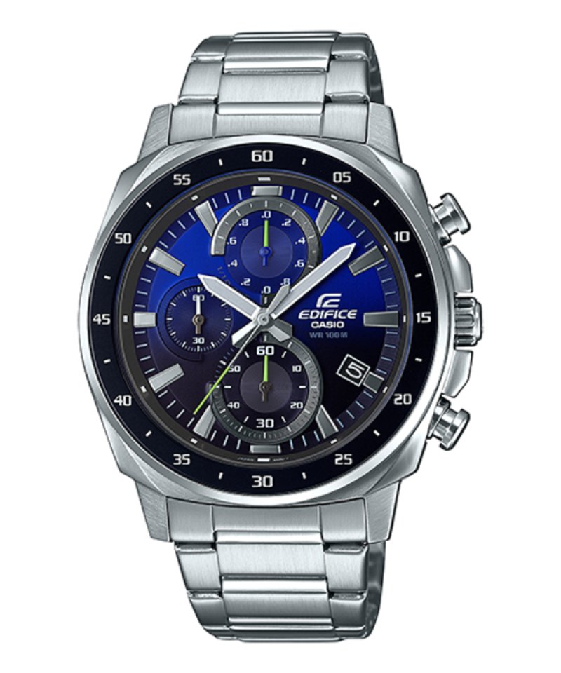 Casio Edifice EFV - 600D - 2AVUDF Standard Chronograph Stainless Steel Men's Watch - Zamana.pk Main image