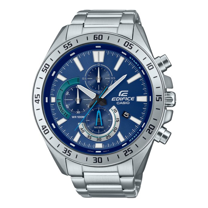 Casio Edifice - EFV - 620D - 2A - Stainless Steel Watch For Men - Zamana.pk