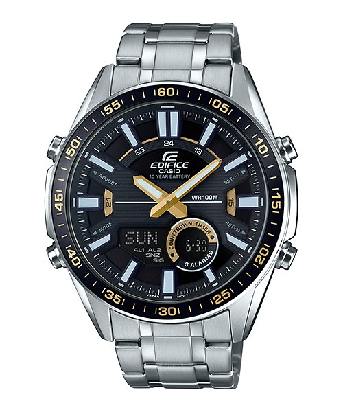 Casio Edifice EFV - C100D - 1B Ana - Digi Men's Watch CASIO - Zamana.pk Main image