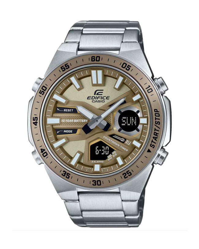 Casio Edifice – EFV - C110D - 5ADF Men's watch ,Stainless Steel, Multi - Function - Zamana.pk Main image