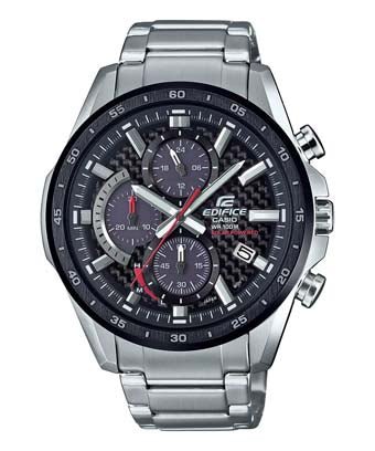 Casio Edifice EQS - 900DB - 1AVUDF(EX434) Solar Powered Chronograph Men's Watch - Zamana.pk Main image