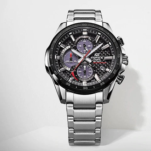 Casio Edifice EQS - 900DB - 1AVUDF(EX434) Solar Powered Chronograph Men's Watch - Zamana.pk
