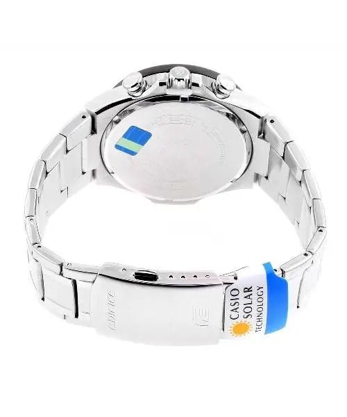 Casio Edifice EQS - 920DB - 1AVUDF (EX487) Chronograph Solar Powered Men's Stainless steel band Watch - Zamana.pk