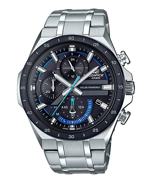 Casio Edifice EQS - 920DB - 1BVUDF Chronograph Black Dial Men's Watch - Zamana.pk Main image