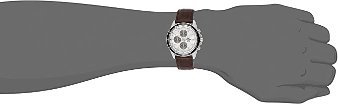 Casio Edifice Genuine Leather Band EFR - 526L - 7AVUDF Wristwatch - For Men - Zamana.pk