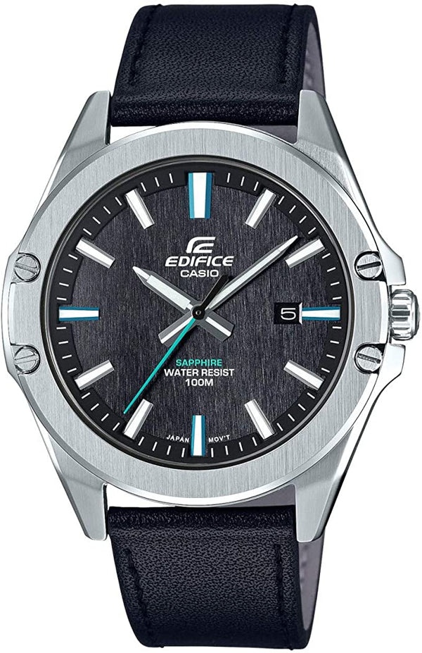 Casio Edifice Men's Analogue Quartz Watch with Leather Strap EFR - S107L - 1AVUEF - Zamana.pk
