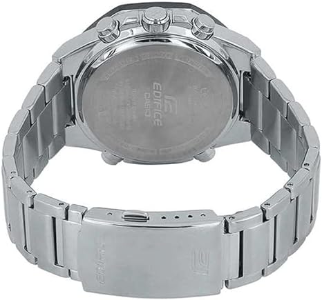 Casio Edifice Men's Watch - ECB - 950DB - 1ADF Black Dial, Silver Band, Bluetooth - Zamana.pk