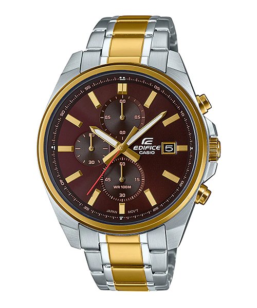 Casio Edifice Mens Watch EFV - 610SG - 5AVDF Stainless Steel Band - Zamana.pk Main image