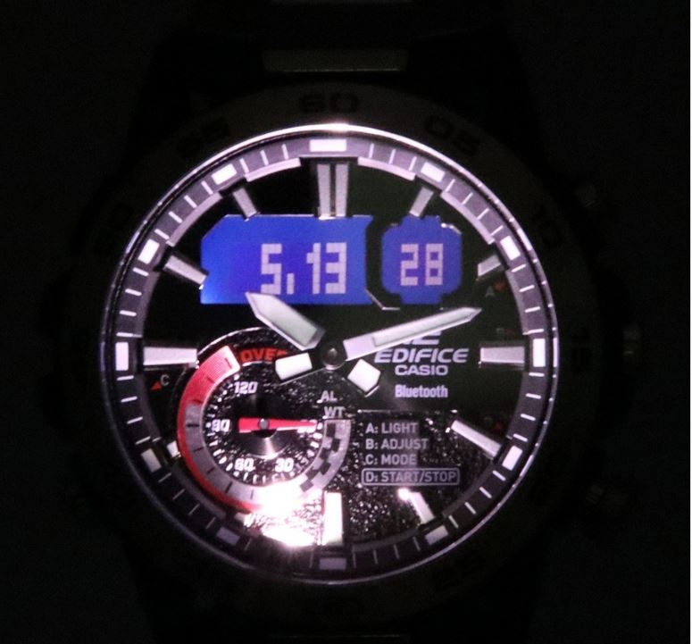 Casio Edifice Sospensione ECB - 40D - 1A Smart Link Men's Watch - Zamana.pk
