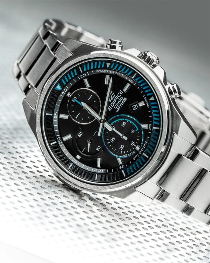 Casio Edifice Watch – EFR - S572D - 1AVUDF Stainless Steel Band - Zamana.pk Main image