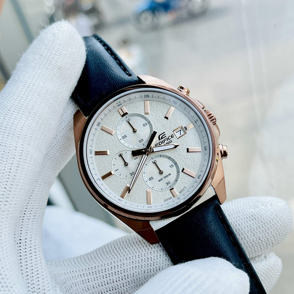 Casio Edifice Watch – EFV - 610CL - 7AVUDF Genuine leather band - Zamana.pk