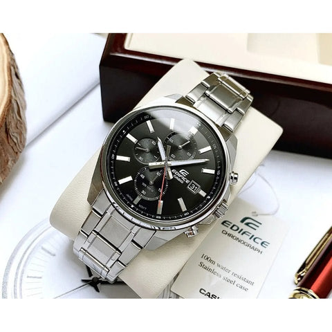 Casio Edifice Watch – EFV - 610D - 1AVUDF Stainless Steel Band - Zamana.pk