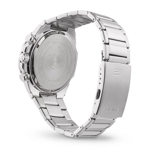 Casio EFR - 569DB - 1AVUDF Analog Black Dial Men's Watch - stainless steel band (ED488) - Zamana.pk