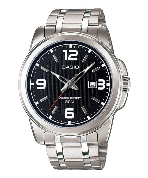 Casio Enticer Analog Black Dial Men s Watch MTP 1314D 1AVDF Zamana.pk