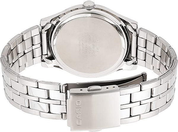 Casio Enticer Analog Blue Dial Men's Watch - MTP - 1243D - 2AVDF - Zamana.pk