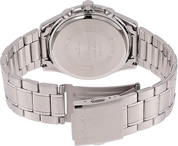 Casio Enticer Chronograph White Dial Men's Watch - MTP - 1375D - 7AVDF - Zamana.pk
