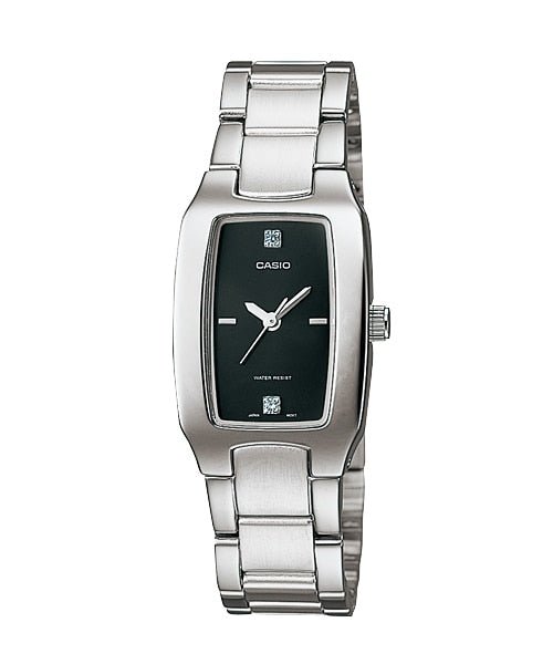 Casio Enticer Ladies Analog Black Dial Women's Watch - LTP - 1165A - 1C2DF - Zamana.pk