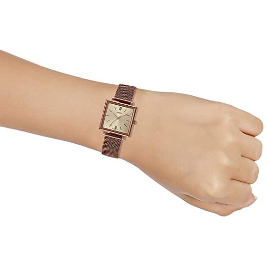 Casio Enticer Ladies Analog Rose Gold Dial Women's Watch LTP - E155MR - 9BDF - Zamana.pk