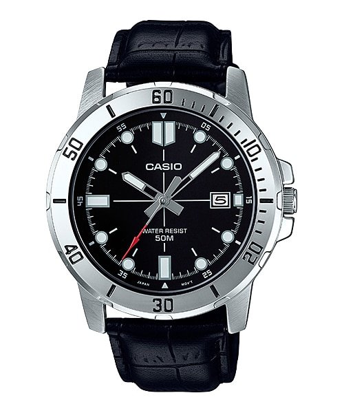 Casio Enticer Men Analog Black Dial Men's Watch - MTP - VD01L - 1EVUDF - Zamana.pk