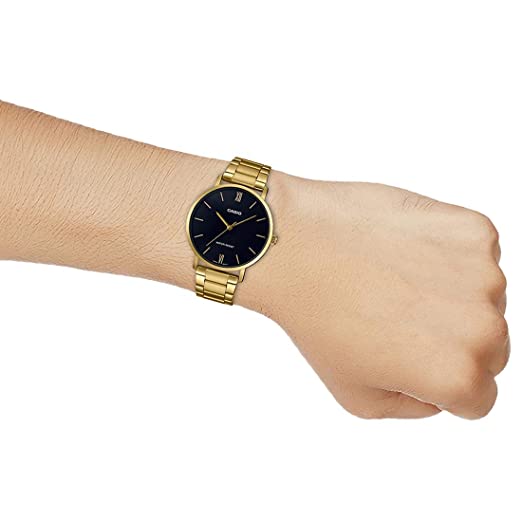 Casio Enticer Men Analog Black Dial Men's Watch MTP - VT01G - 1BUDF - Zamana.pk