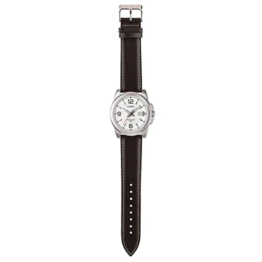 Casio Enticer Men Analog Silver Dial Men's Watch - MTP - 1314L - 7AVDF - Zamana.pk
