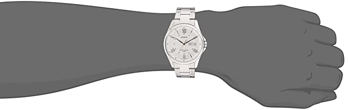 Casio Enticer Men Analog White Dial Men's Watch - MTP - 1384D - 7AVDF - Zamana.pk