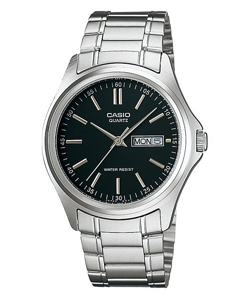 Casio Enticer MTP - 1239D - 1ADF Men Analog Black Dial Men's Watch - Zamana.pk