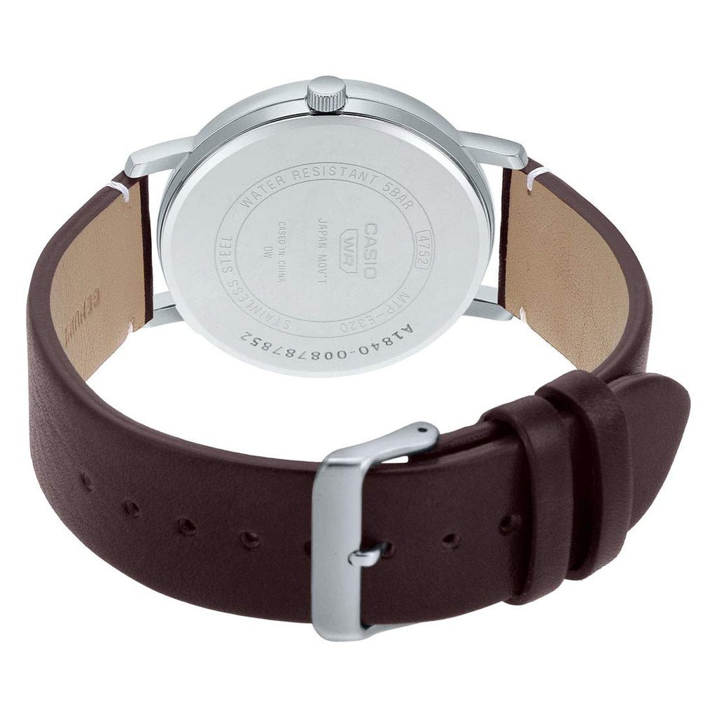 Casio Enticer MTP - E320L - 5EVDF Men Analog Silver Dial Watch - Zamana.pk