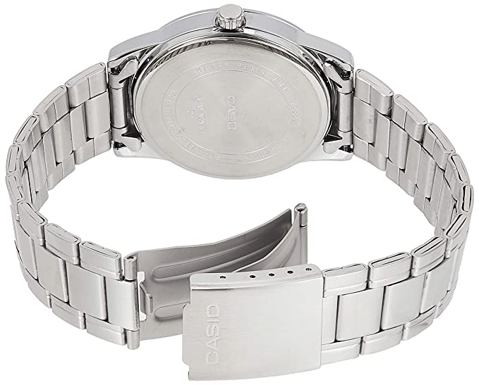 Casio Enticer MTP - V001D - 7BUDFMen Analog Silver Dial Men's Watch - Zamana.pk