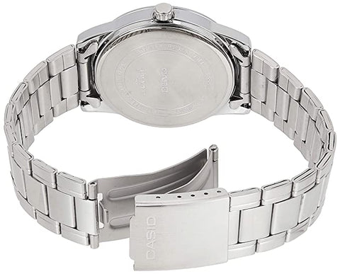 Casio Enticer MTP - V001D - 7BUDFMen Analog Silver Dial Men's Watch - Zamana.pk