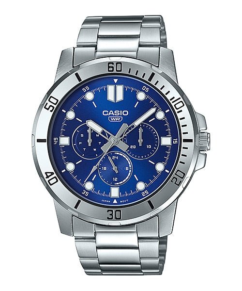 Casio Enticer MTP - VD300D - 2EUDF Men Analog Black Dial Men's Watch MTP - VD300D - 2EUDF - Zamana.pk Main image