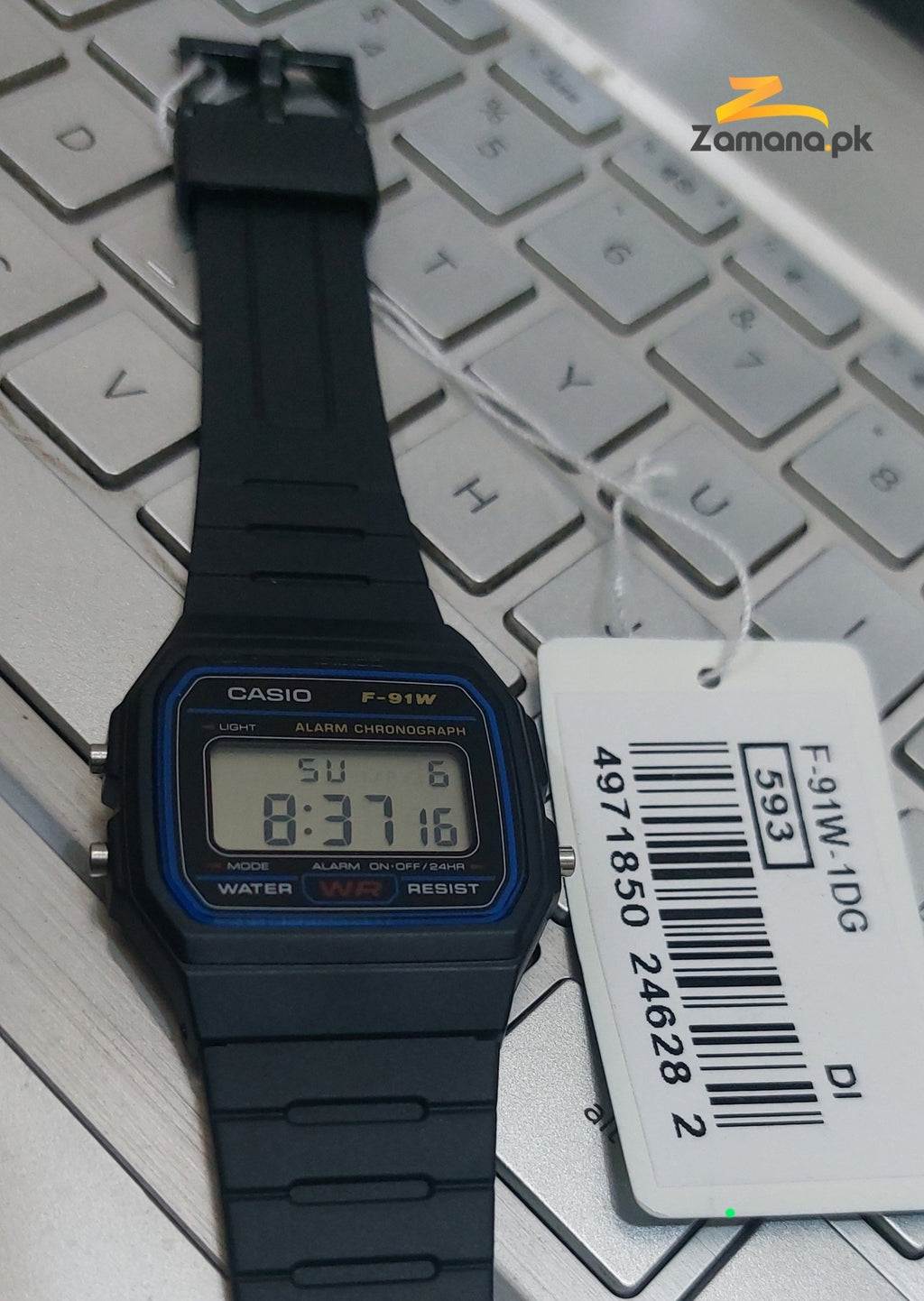 Casio F - 91W - 1D For Men - Digital, Sport Watch - Zamana.pk