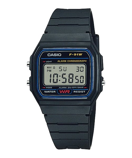 Casio F - 91W - 1D For Men - Digital, Sport Watch - Zamana.pk Main image