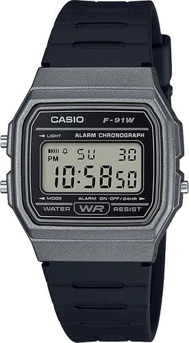 Casio - F - 91WM - 1B - Stainless Steel Watch For Men - Zamana.pk Main image