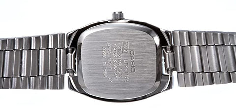 Casio for Women Analog LTP - 1169D - 1ARDF Stainless Steel Watch - Zamana.pk