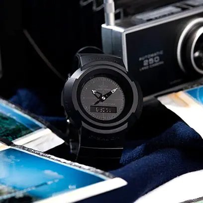 Casio G-Shock AW-500BB-1E Standard Analog Digital Men's Watch Secondary image