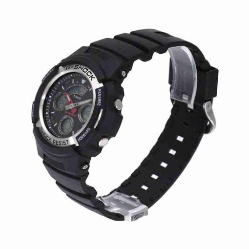 Casio G-Shock AW-590-1ADR Black Strap Stylish Wrist Watch Secondary image