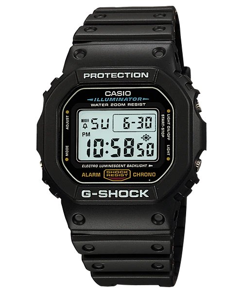 Casio G - Shock DW - 5600E - 1V Shock Resistant - Watch For Men - Zamana.pk Main image