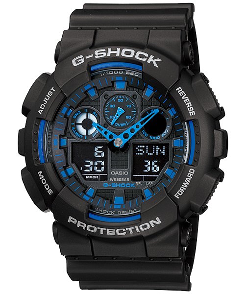 Casio G - Shock GA - 100 - 1A2 Men's Watch - Zamana.pk Main image