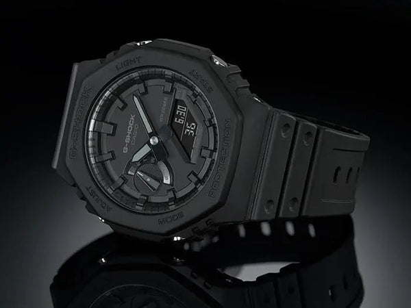 Casio G - Shock GA - 2100 - 1A1DR Analog - Diigtal Mens Watch - Zamana.pk