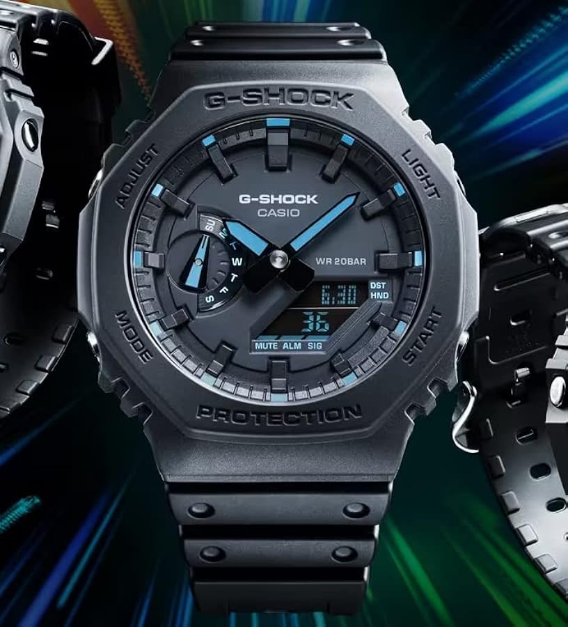 Casio G - SHOCK GA - 2100 - 1A2 Chronograph Men's Watch - Zamana.pk Main image