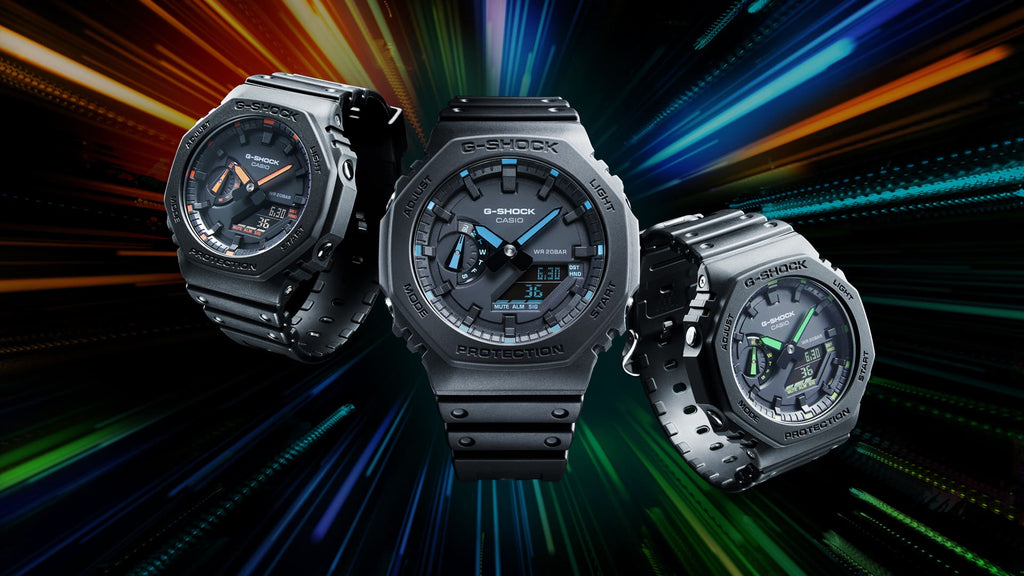 Casio G - SHOCK GA - 2100 - 1A2 Chronograph Men's Watch - Zamana.pk