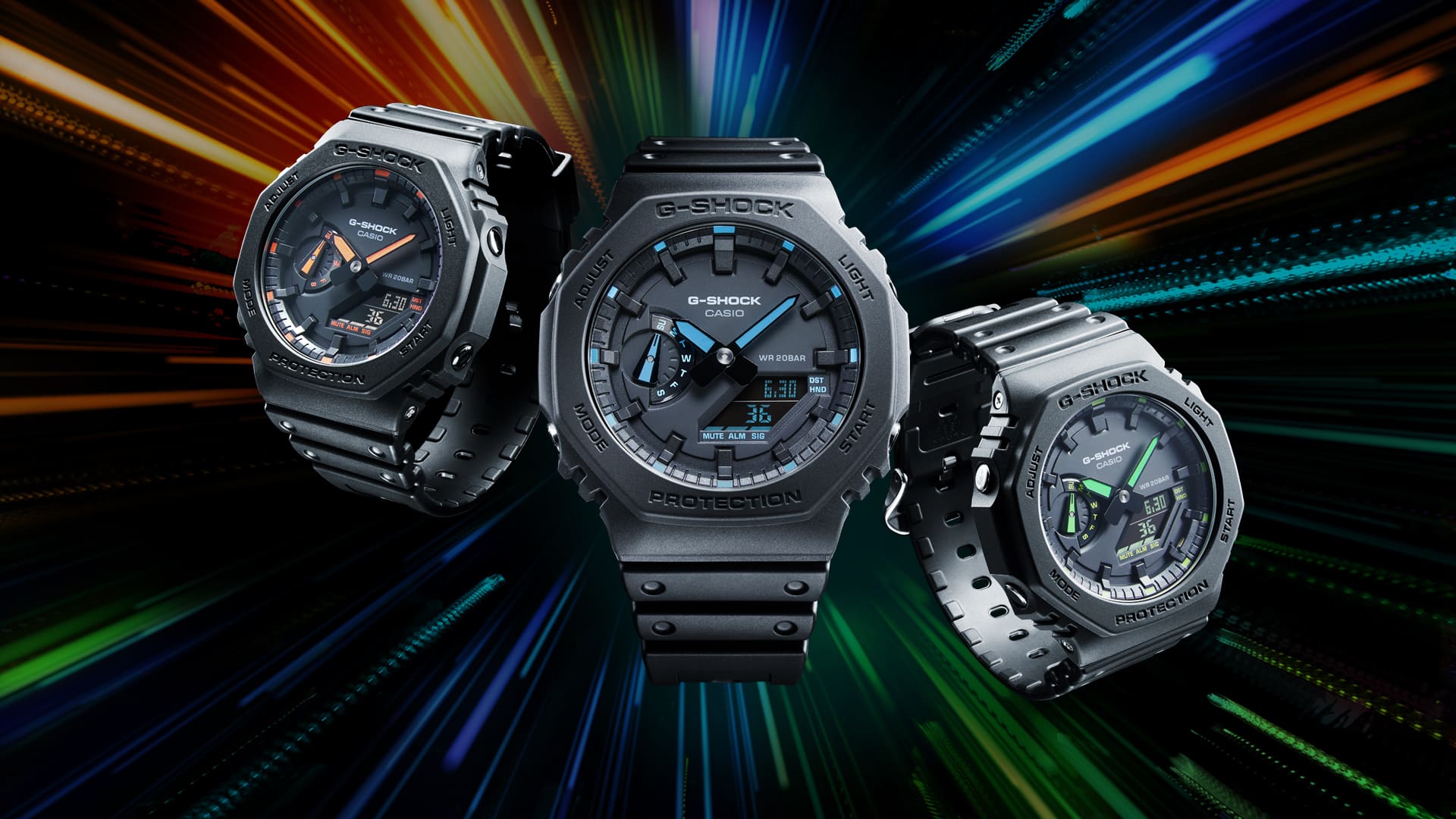 Casio G - SHOCK GA - 2100 - 1A2 Chronograph Men's Watch - Zamana.pk