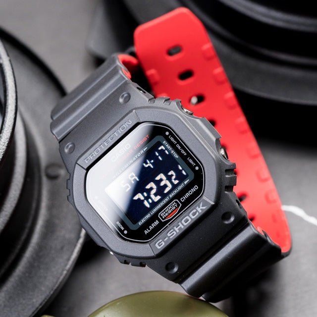 Casio G - Shock Shock Resistant - DW - 5600HR - 1A - Watch For Men - Zamana.pk