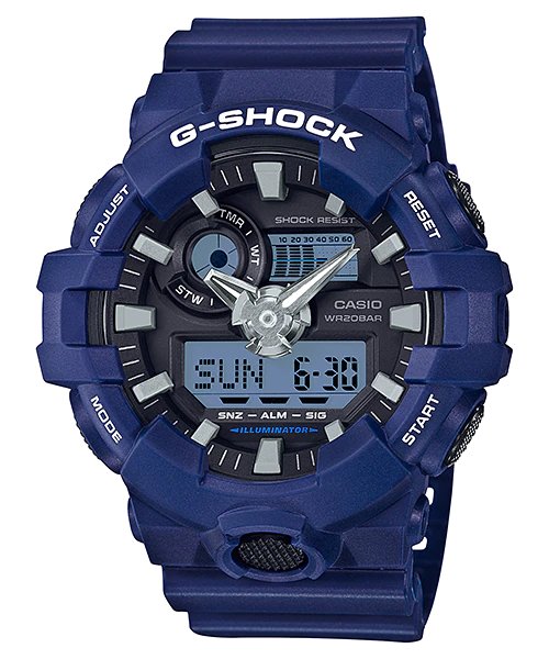 Casio G - Shock Shock Resistant - GA - 700 - 2A - Watch For Men - Zamana.pk Main image