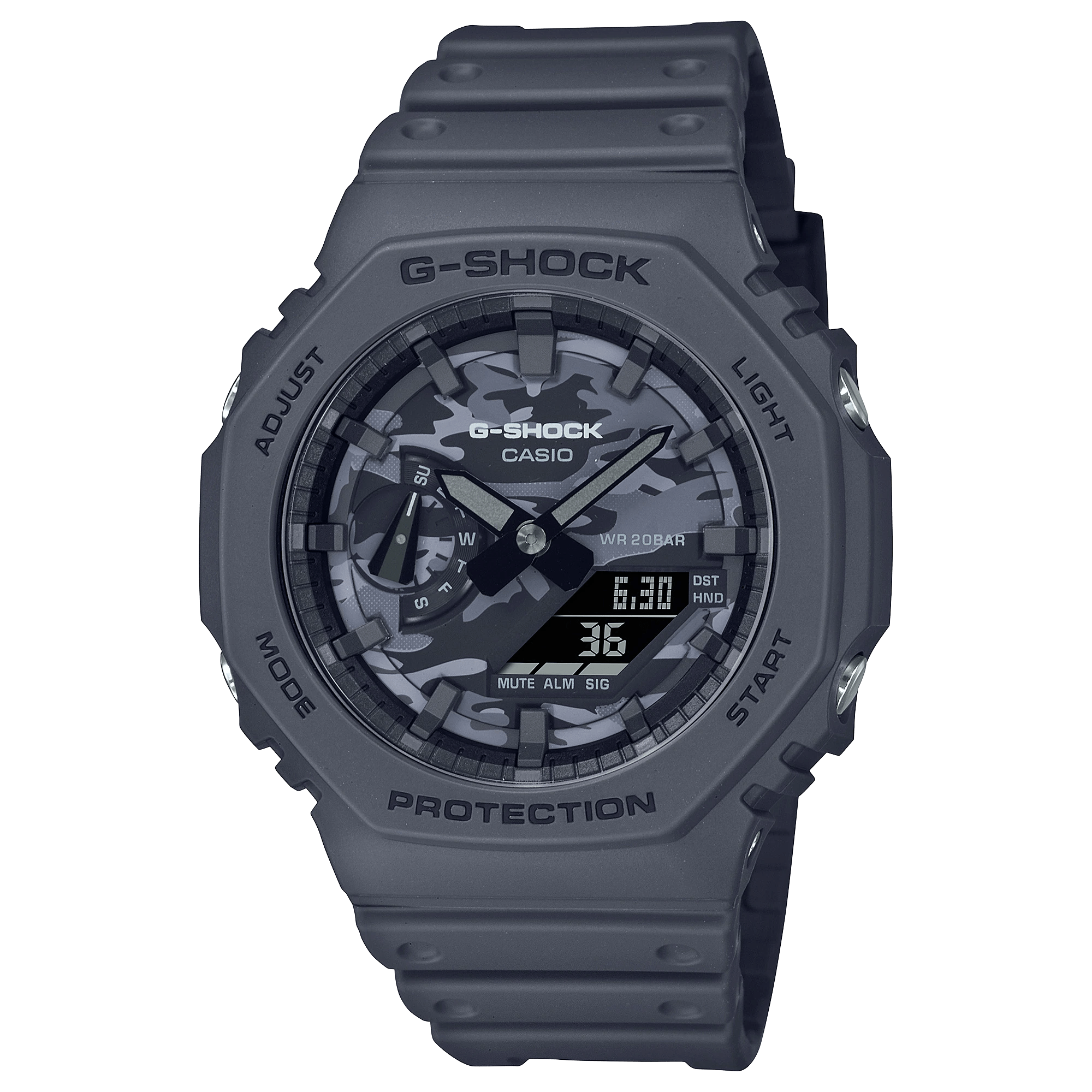 Casio - GA - 2100CA - 8ADR - Stainless Steel Watch For Men - Zamana.pk Main image