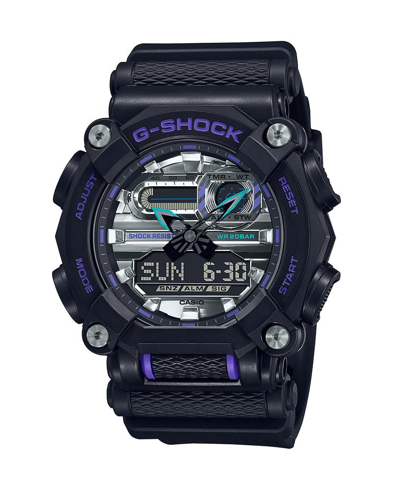 Casio - GA - 900AS - 1ADR - Stainless Steel Watch For Men - Zamana.pk Main image
